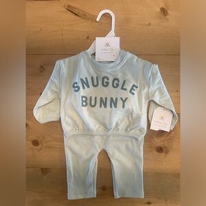 NWT. Little Co Two Piece Set. Size 3 Months.